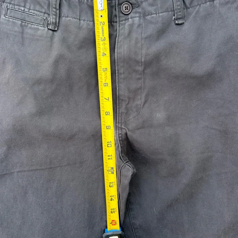 Y2K GAP Khakis The Original‎ Khaki Mens 36W 34L Gray Flat Front  Cotton Pants